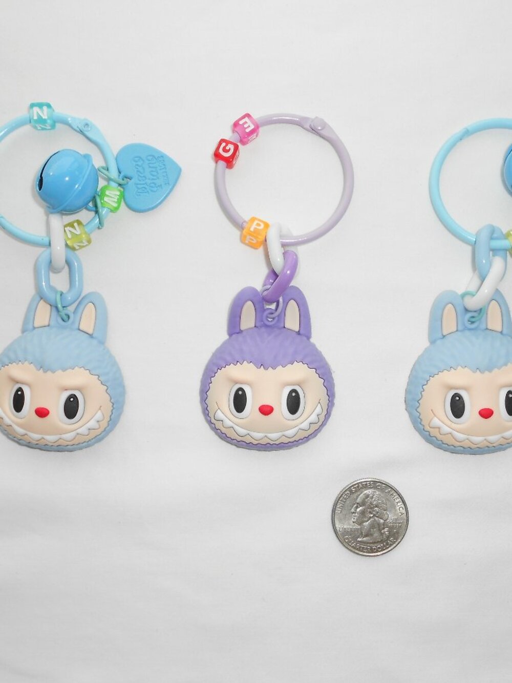 (3) Labubu Keychains